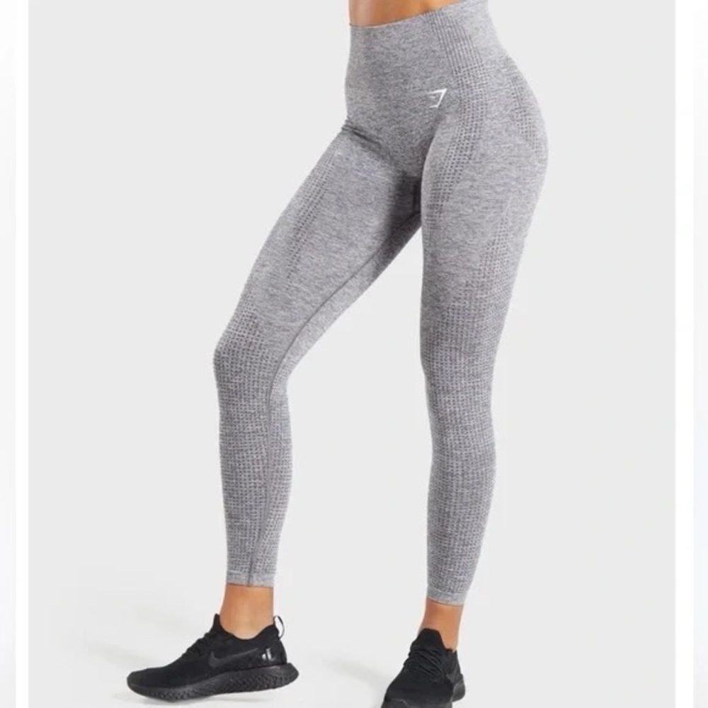 Gymshark Vital Seamless Leggings Smokey Grey Marl size small